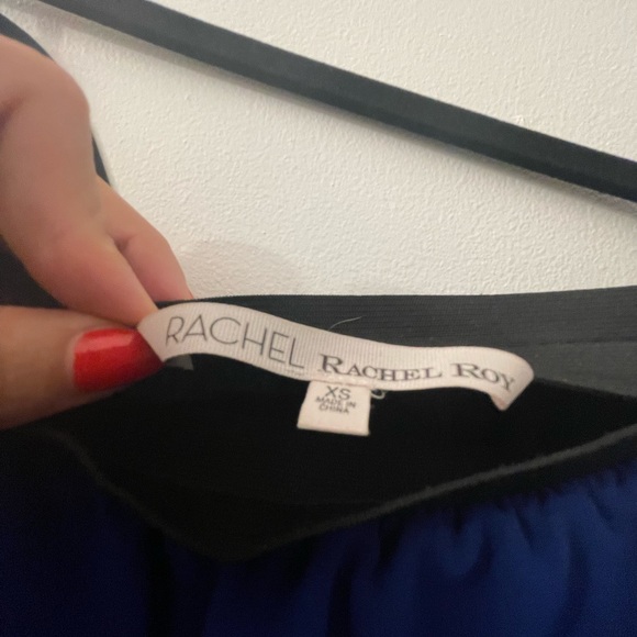 Royal Blue Rachel Roy strapless dress. Worn once. - Picture 3 of 3